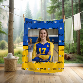Manta Polar Personalized Picture Volleyball Senior Graduation 