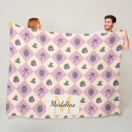 Manta Polar Personalized Wizard School Pink Monogram Name