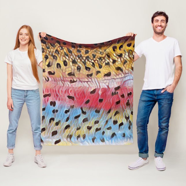 Manta Polar Pesca de trucha arco iris (In situ)