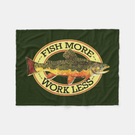 Manta Polar Pesca de trucha rota