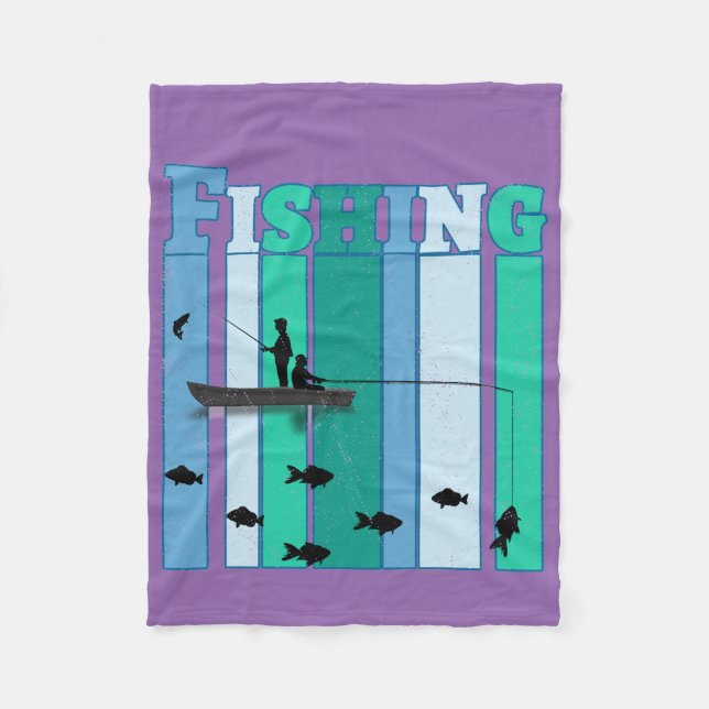 Manta Polar Pesca | Los mejores regalos de pesca (Anverso)