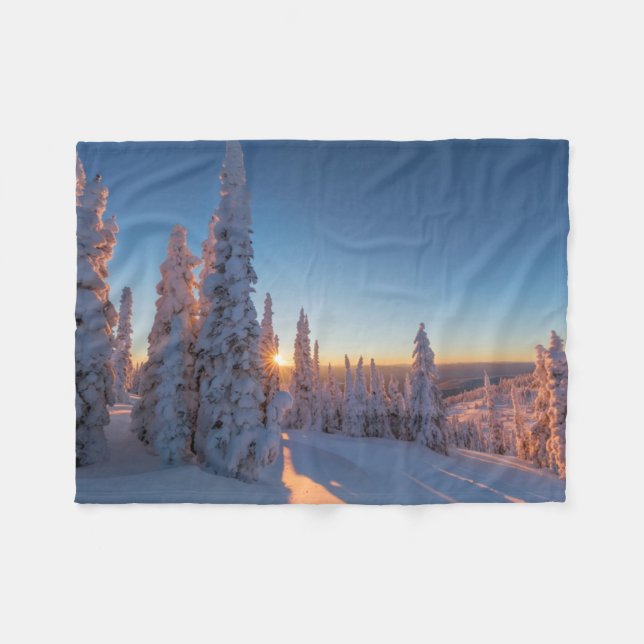 Manta Polar Pescado blanco, Montana (Frente (Horizontal))