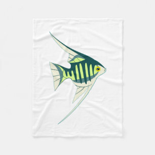 Manta Polar Pescado tropical