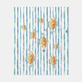 MANTA POLAR PESCADO TROPICAL COSTERO DE AGUA BRILLANTE, PLAYA