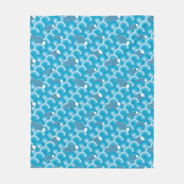 Manta Polar Pescados (Anverso)