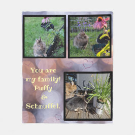 Manta Polar pet photo collage - 3 pictures