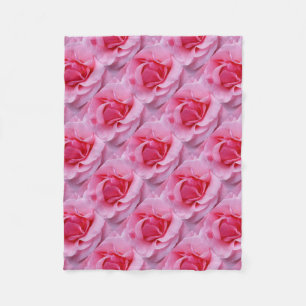Manta Polar pétalos de rosa rosa rosa rosado