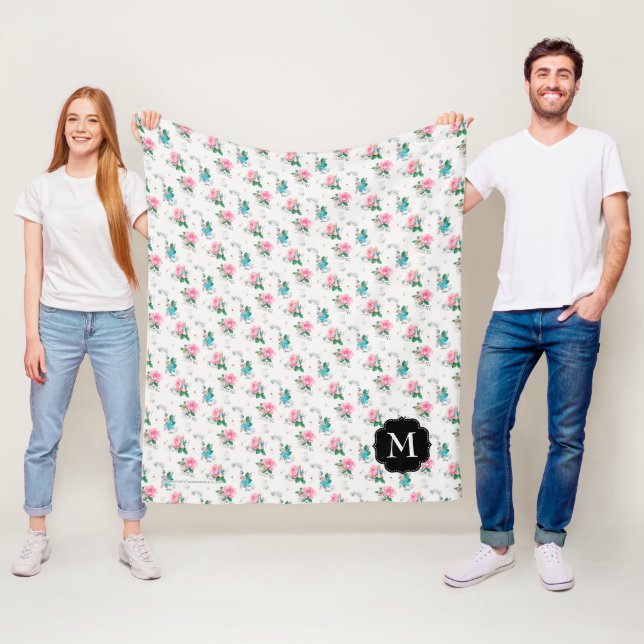 Manta Polar Peter Rabbit | Forget Me Not Floral Pattern (In situ)