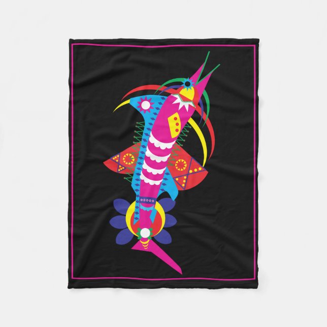 Manta Polar pez espada (Anverso)