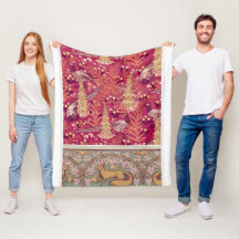 Pheasant Foxglove verneuil Fleece