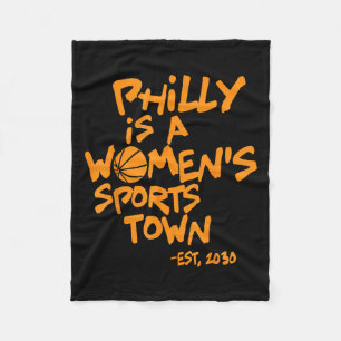 Manta Polar Philly Es Una Ciudad Deportiva De Mujeres Este De 