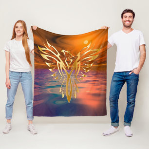 Manta Polar Phoenix Rising Fleece Blanket