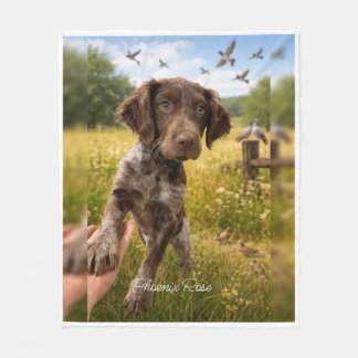 Manta Polar Phoenix Rose, Forever Loyal Sherpa Throw Blanket