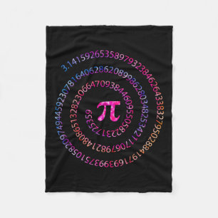 Manta Polar Pi Day 3.14 Espiral Números de Pi Math Teacher Muj