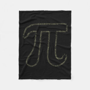 Manta Polar Pi Day Math Pi 3.14 Números Para Hombres Mujeres Y