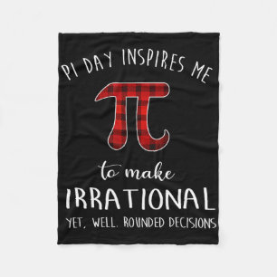 Manta Polar Pi Day Me Inspira Para Hacer Burffal Irracional Gr