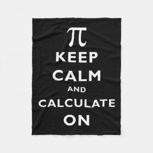 Manta Polar Pi Mantener La Calma Y Calcular En Pi Day 314 Math
