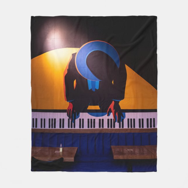 Manta Polar Piano asombroso (Anverso)