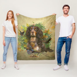 Manta Polar Picardía Spaniel, temporada de caza