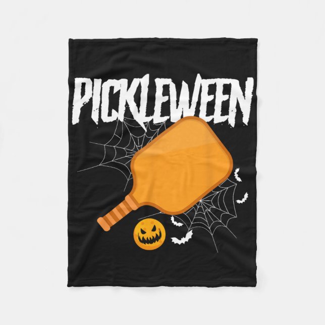 Manta Polar Pickleween Halloween Pickleball (Anverso)