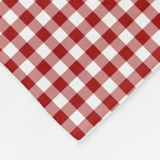 Manta Polar Picnic Red Plaid