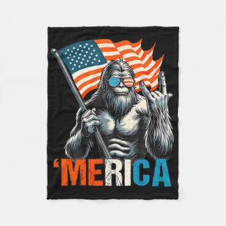 Manta Polar Pie Grande Merica Roca Usa Bandera Americana 4 De 