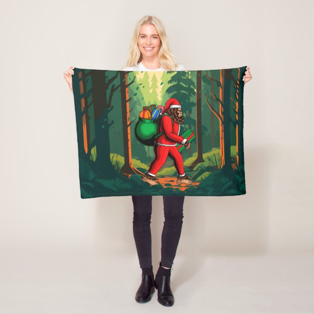 Manta Polar Pie grande Santa Claus Sack de regalos pequeños (In situ)