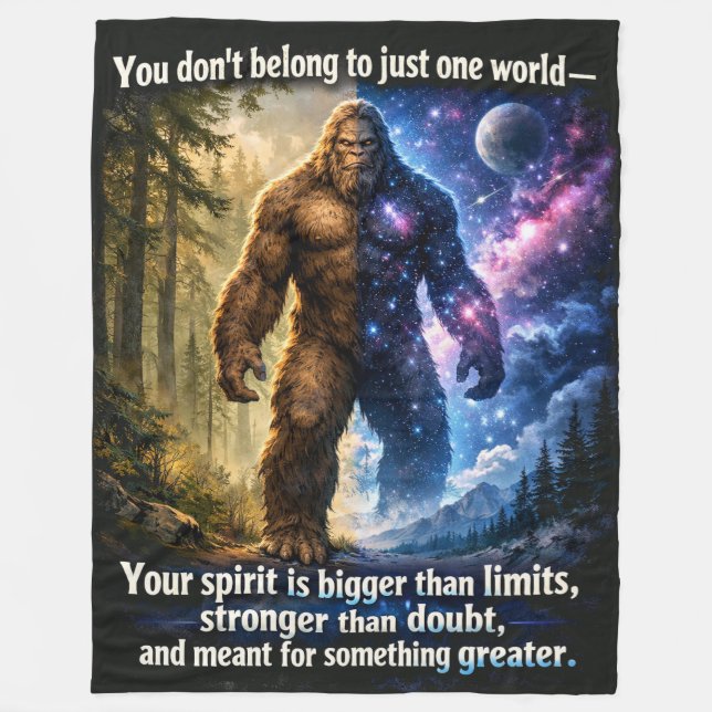 Manta Polar Pie Grande Sasquatch (Anverso)
