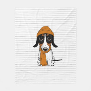 Manta Polar Piebald Dachshund Cute Hipster Dog