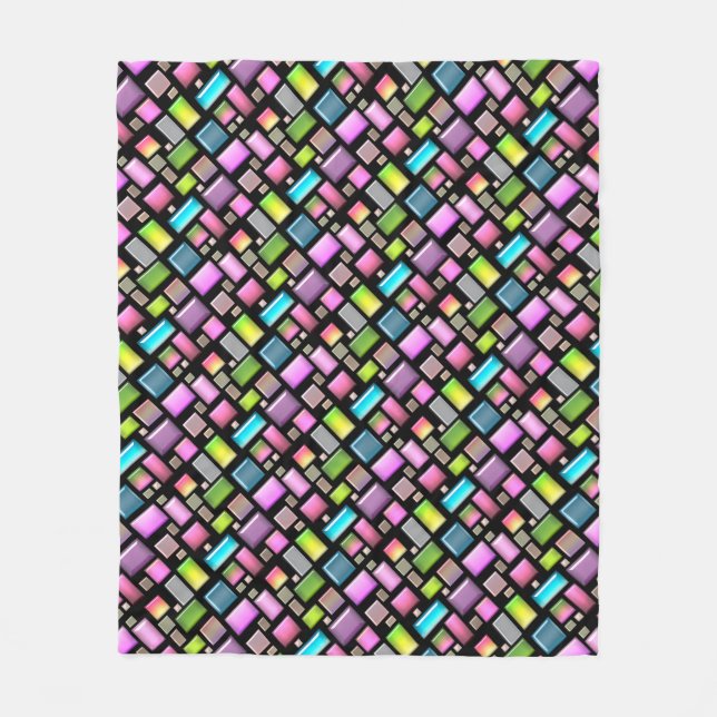 Manta Polar Piedras preciosas y madre de perlas (Anverso)