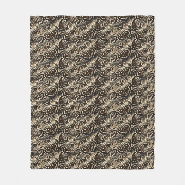 Manta Polar Piel de Python (Anverso)