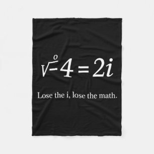 Manta Polar Pierde La I Pierde Las Matemáticas Divertido Númer