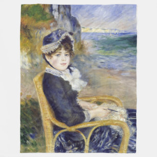 Manta Polar Pierre-Auguste Renoir - A orillas del mar