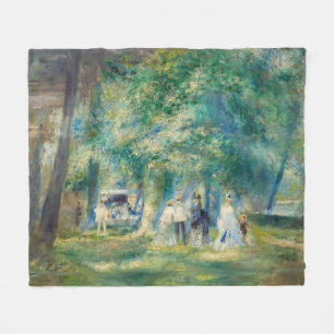 Manta Polar Pierre-Auguste Renoir - El Fiesta en Saint-Cloud