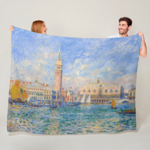 Manta Polar Pierre-Auguste Renoir - Venecia, el Palacio del Do