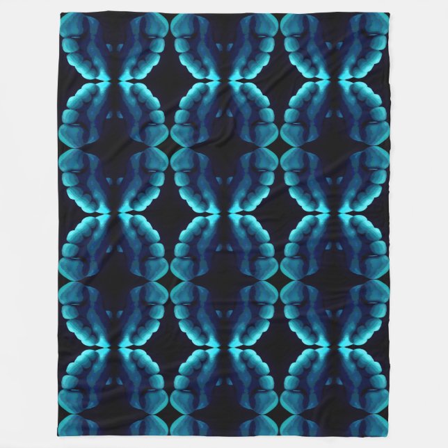 Manta Polar Pies azules 2005 Mark Edward Westerfield (2016-201 (Anverso)