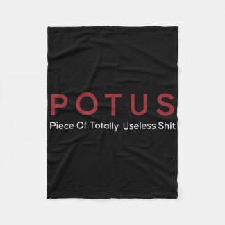 Manta Polar Pieza de Potus Totalmente Inútil
