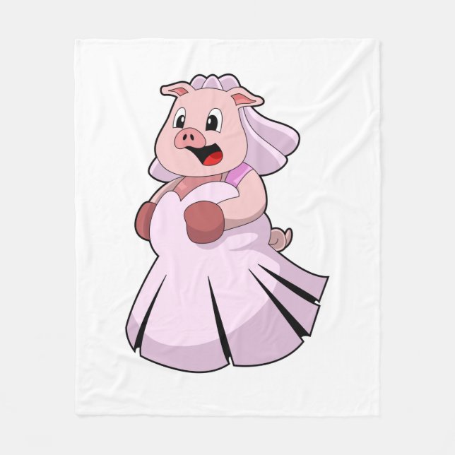 Manta Polar Pig as Bride with Wedding dress.PNG (Anverso)