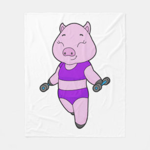Manta Polar Pig Fitness Dumbbell