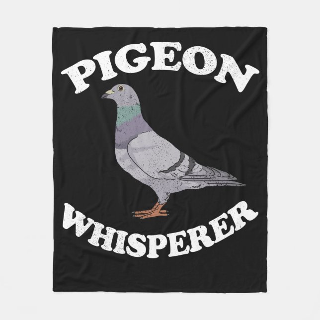 Manta Polar Pigeon Whisperer Pigeon Carreras Gigón (Anverso)
