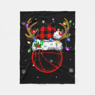 Manta Polar Pijama Deportivo de Reno de Navidad para Hombres y