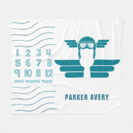 Manta Polar Piloto de avión para bebé