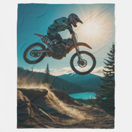 Manta Polar Piloto de Motocross en Spirit Lake