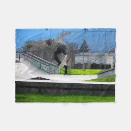 Manta Polar Piloto de Skateboarding