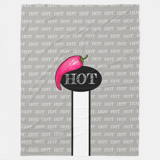 Manta Polar Pimienta de chile (Anverso)