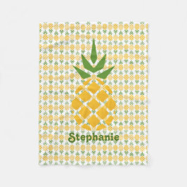 Manta Polar Piña personalizada