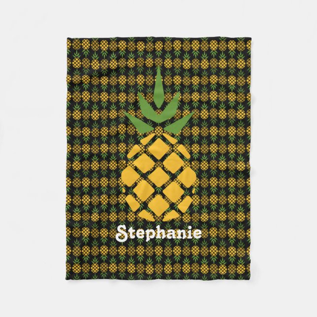 Manta Polar Piña personalizada (Anverso)
