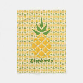 Manta Polar Piña personalizada