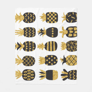 Manta Polar Piñas negras: Conjunto texturizado único