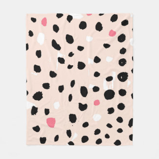 Manta Polar Pincel de tinta: Textura artística